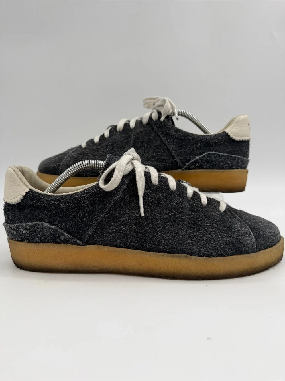 Clarks 1825 Tormatch Light Navy Shaggy Suede Casual Shoes 26162048 Mens Size 10